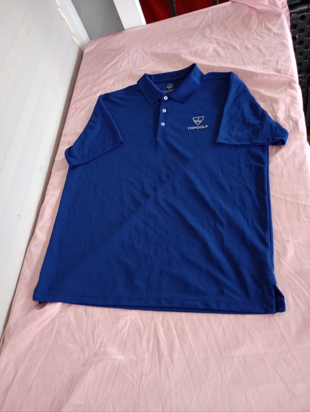 Top Golf Men's XLarge Blue Polo Shirt